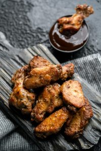 Beer Brined Smoked Chicken Wings